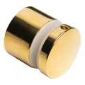 Punktfæste til glas 10,38-17,52mm Ø 50/30/m10x40 AISI304 fladt system guld 000-565 (1)
