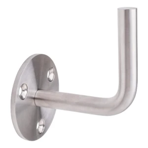 Gelændermontage til svejsning fi 70/14mm vægmonteret AISI304 satineret