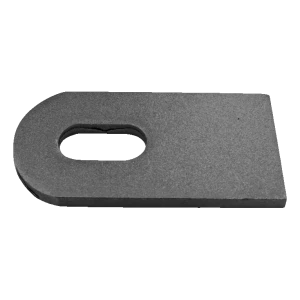 Stålbeslag L120 til porthængsel M18 – 180° åbning