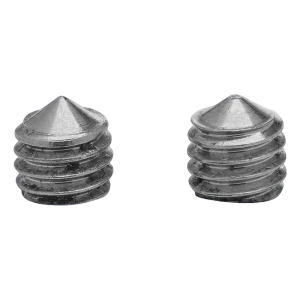 Trykskrue med konisk spids M5×5 mm DIN 914 rustfrit stål A2