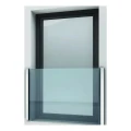 Kozza KB5000 – komplet fransk altan aluminium H1100 mm, glas 16–17,52 mm, mat anodiseret 000-851 (10)
