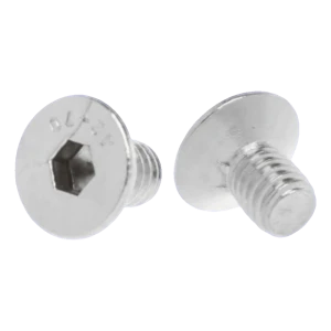 Skrue med konisk hoved M6x16 DIN 7991 – rustfrit stål A2 (AISI 304), sekskantet indvendigt