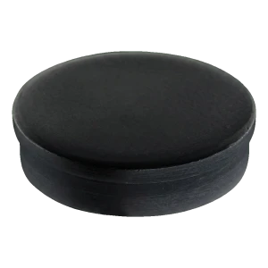 Kozza – aluminium slutprop til heldglasgelænder profiler KE 105 sort