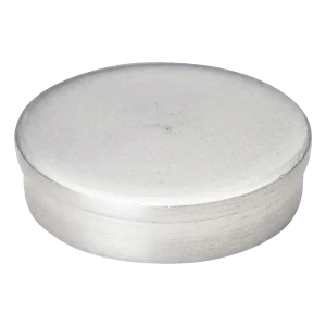 Kozza aluminium afslutningshætte til profiler til helglas balustrader KE 105 / KE 115 – mat anodiseret