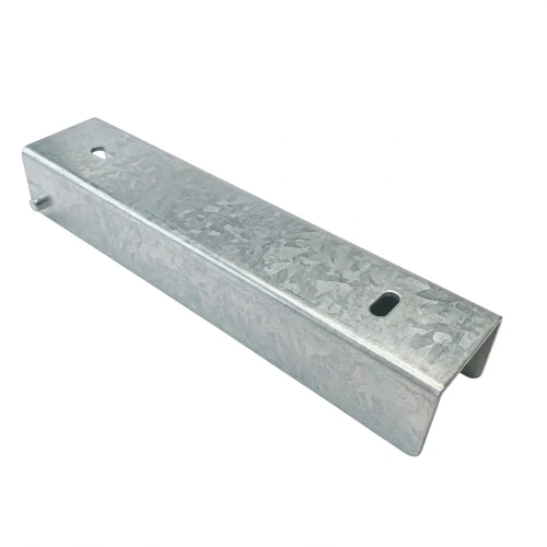 U-profil forbindelsesbeslag holder til sokkelelement 250x50 Galvaniseret GPV-700-39 (1)