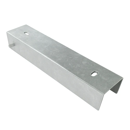 U-profil forbindelsesbeslag holder til sokkelelement 250x55 Galvaniseret GPV-700-44 (1)