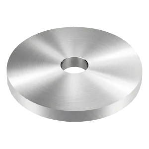 PSG afstandsskive til punktfæsten fi 50 mm – stålunderskive AISI 304 satin