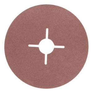 Starflex – fiberslibeskive korund A80 til stål 125 × 22 mm (P80)