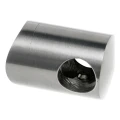 PSG gennemgående holder til stang ø 12 mm – montering til rør 42,4 mm, AISI 304 poleret 000-901 (1)