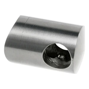 PSG gennemgående holder til stang ø 12 mm – montering til rør 42,4 mm, AISI 304 poleret