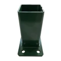 Base til hegnsstolpe 80x80 mm 8 mm grøn 000-787 (3)