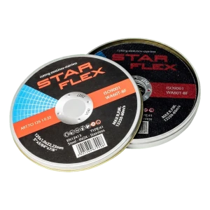 Starflex – sæt skæreskiver til stål og inox 125×1,0 mm (10 stk.)