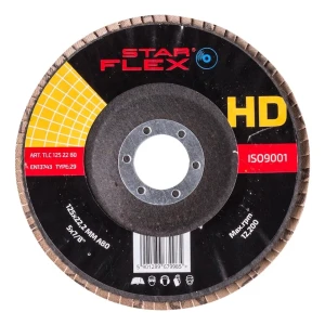 Star Flex HD – keramisk lameldisk 125 mm T29 kornstørrelse 80