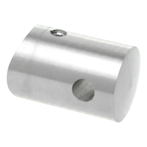 PSG gennemføringsbeslag til wire ø 6 mm – til rør 42,4 mm, AISI 304 satin