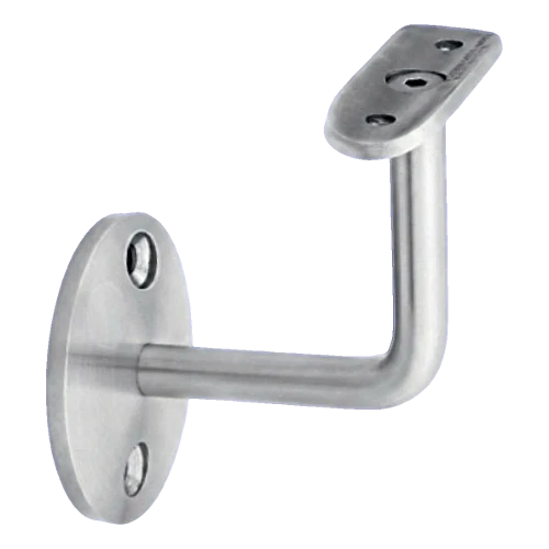 Vægbeslag til gelænderhandrail ø 42,4 mm – rustfrit stål AISI 304 satineret 001-014 (1)