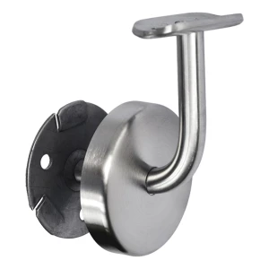 Vægmontering for gelænder håndliste Ø 42,4 mm af rustfrit stål AISI 304 – satineret