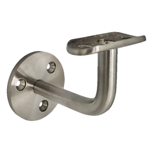 Vægbeslag til gelænderhandrail ø 60 mm – rustfrit stål AISI 304 satin, system 42,4 mm