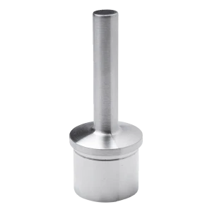 PSG gelænder støtte til svejsning ø14 H80 mm – rustfrit stål AISI 304, system 42,4 mm