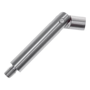 Ledhylde til gelænder-support fi 12 × 75 mm – rustfrit stål AISI 304, satineret