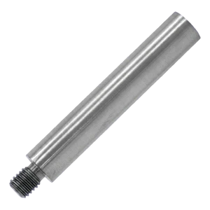 Gelænderstøttestang fi 12×75 mm AISI 304 – gevind M8/M6, satin