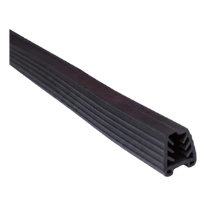 PSG gummitætning til påsætningsbeslag til glas 8–11 mm, 24×24 mm / 5 m