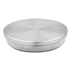 Flad endeprop til gelænderstang 42,4 mm AISI 304 satin