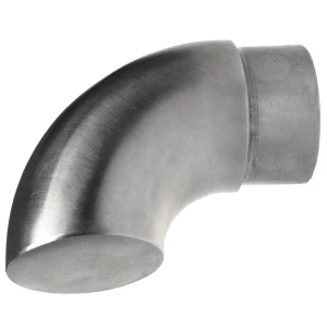Lukket røralbue til rækværk for rør 42,4 mm – rustfrit stål AISI 304 satin