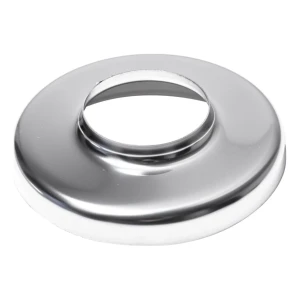 Maskerende roset med flange til rør ø 40 mm – rustfrit stål AISI 304 poleret