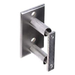 PSG sidebeslag til gelænderstolpe ø 42,4 mm – rustfrit stål AISI 304 satin