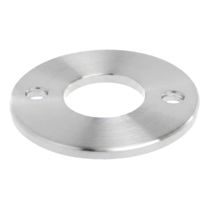 Søjlebase til rækværk til svejsning ⌀100 mm – rustfrit stål AISI 304, system 42,4