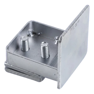 PSG afslutning af skinne profil til selvbærende skydeporten 60×60 mm – galvaniseret