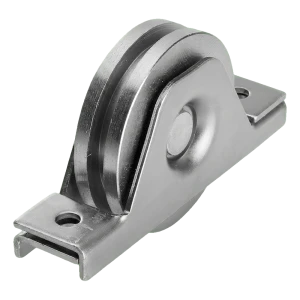 PSG løberulle type T til skinneskydedør fi 80 mm galvaniseret