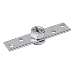 PSG stålmonteringsplade 38 til skydeporten vogn 150×25 mm