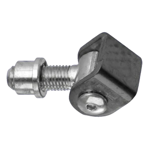 PSG justerbart svejsehængsel M14 galvaniseret stål