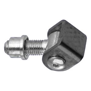 PSG regulerbart hængsel til svejsning M20 stål galvaniseret